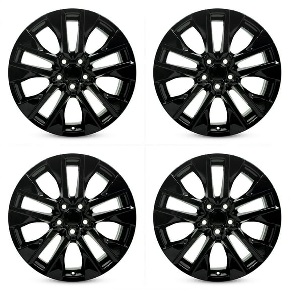 For Toyota RAV 4 OEM Design Wheel 19" 2019-2023 19x7.5 GLOSS BLACK Set of 4 Replacement Rim