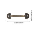 thumbnail image 2 of WASHWEPE 1Jgo Dorados Para Cajones De Aleación De Zinc Para Muebles Del Hogar, 2 of 6