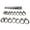 Black-25 pieces, variant on 15Pcs/25Pcs Fishing Line Guide Rings O Rings Fishing Rod Wire Silicone Rings Outdoor Fishing Accessories Easy Installation