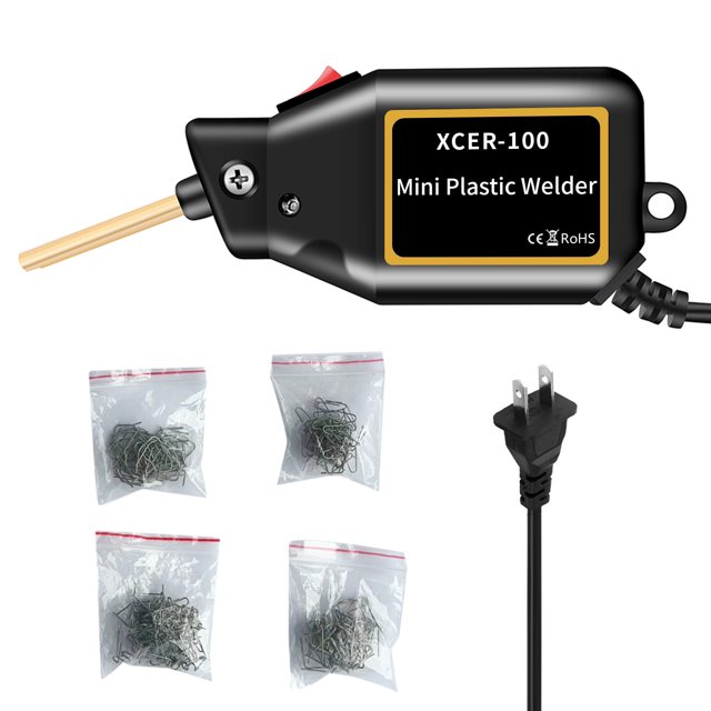 Yeacher 2022 New Version 100W Portable Mini Hot Stapler,Plastic Welding Machine Car Bumper Repair Kit