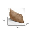 thumbnail image 2 of 73" x 38" Khaki Sofa Sack Bean Bag Lounger, 2 of 4