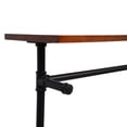thumbnail image 5 of Miumaeov Wood Garment Rack Clothes Storage Rack w/ Wheels Clothing Hanger Store Display, 5 of 12