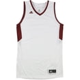 thumbnail image 1 of Adidas Mens Team Jersey Tank Top whiteburgundy1 2XL, 1 of 1