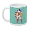 thumbnail image 3 of Wonder Woman Vintage Woman White Mug, 3 of 4