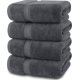 thumbnail image 1 of Juego de toallas de baño Utopia Towels, paquete de 4, 100% algodón, 600 g/m² (gris), 1 of 8