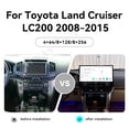 thumbnail image 2 of ZWNAV 19.8 Inch for Toyota Land Cruiser LC200 2008-2015 Screen Car Radio Player Android Host IPS Touch Screen Car GPS Navigation Multimedia Player, 2 of 11