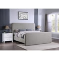 thumbnail image 2 of Wren Upholstered Eastern King Panel Bed Grey, 2 of 7