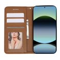 thumbnail image 2 of For Xiaomi Redmi Note 14 4G (163.25x76.55x8.16mm) Wallet Phone Case Strong Magnetic Checkered Patter, 2 of 5
