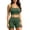 *Army Green, variant on VBVC Women's Square Neck Workout 2 Piece Short Set , High Waist Yoga Outfit For Women , Ladies' Slim Stretch Athletic Tracksuit,Army Green,Free Size