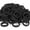 Black, variant on 200 Pcs Baby Hair Ties, Cotton Toddler Hair Ties for Girls and Kids, Multicolor Small Seamless Hair Bands Elastic Ponytail Holders(15 Colors)