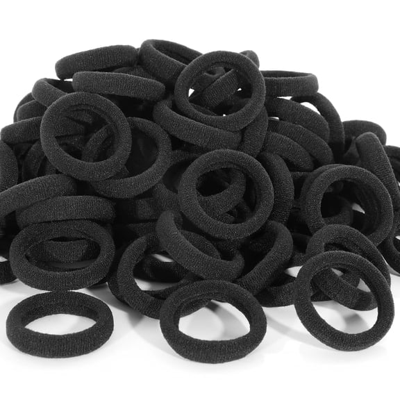 200 Pcs Baby Hair Ties, Cotton Toddler Hair Ties for Girls and Kids, Multicolor Small Seamless Hair Bands Elastic Ponytail Holders(15 Colors)