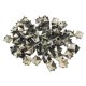thumbnail image 3 of 100 Piezas de 8 Mm de Cobre Pirámide Remaches Punk Cuadrado Garra Tachuelas Artesanía en Cuero Negro Soledad Pisos de Rivet Pyramid, 3 of 7