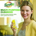 thumbnail image 6 of Multipurpose Cellulose Cleaning Sponges with Non Scratch Scouring Pad for Dishes,Pots, Pans, Super Absorbent Scrub Sponge - Unique Shape to Protect Nails: 12 Pack, 6 of 9