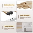 thumbnail image 4 of EnHomee Bed Frame Queen Size Bed Frame with Headboard Bed Frame with 4 Storage Drawers & LED Lights & Charging Station, 4 of 8