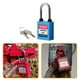 thumbnail image 5 of Candado de seguridad de bloqueo Sharpla Grillete de acero compacto Azul, 5 of 7