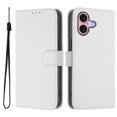 thumbnail image 2 of Compatible with iPhone 16 Plus Wallet Case with RFID Blocking Credit Card Holder, PU Leather Folio Flip Kickstand Protective Shockproof Anti-fall Phone Case Cover Women Men,White, 2 of 11