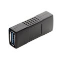 thumbnail image 4 of Adaptador USB 3.0 A hembra a hembra, color negro, diseño moldeado duradero, contactos plateados, 4 of 5