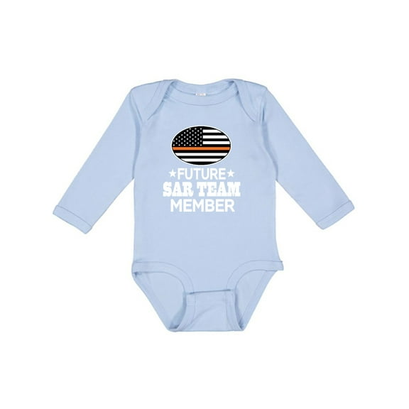 Inktastic Future Sar Team Search and Rescue Member Boys or Girls Long Sleeve Baby Bodysuit
