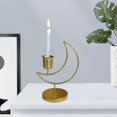 thumbnail image 4 of Abbracc Iron Taper Candle Holder Stand Decorative Single-Head Candlestick Candelabra for Gold, 4 of 8