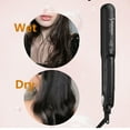 thumbnail image 5 of Professional Steam Hair Straightener Curling Iron 450℉ Fast Heating Ceramic 2in1 Hair Straightening Curler Flat Iron Steampod (no box hav gifts,us), 5 of 7