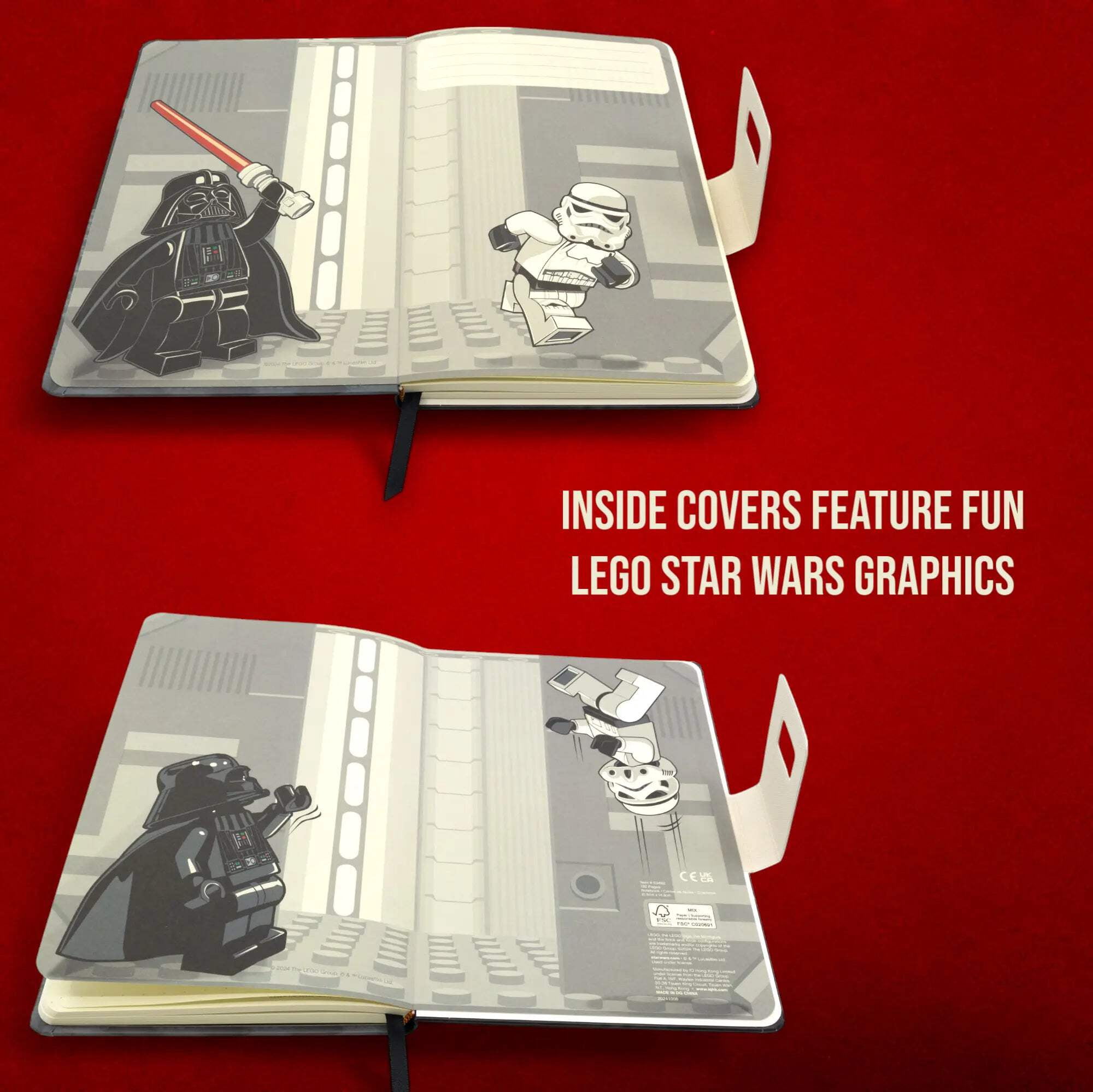 LEGO Star Wars Darth Vader Notebook with Lightsaber Gel Pen (53492)
