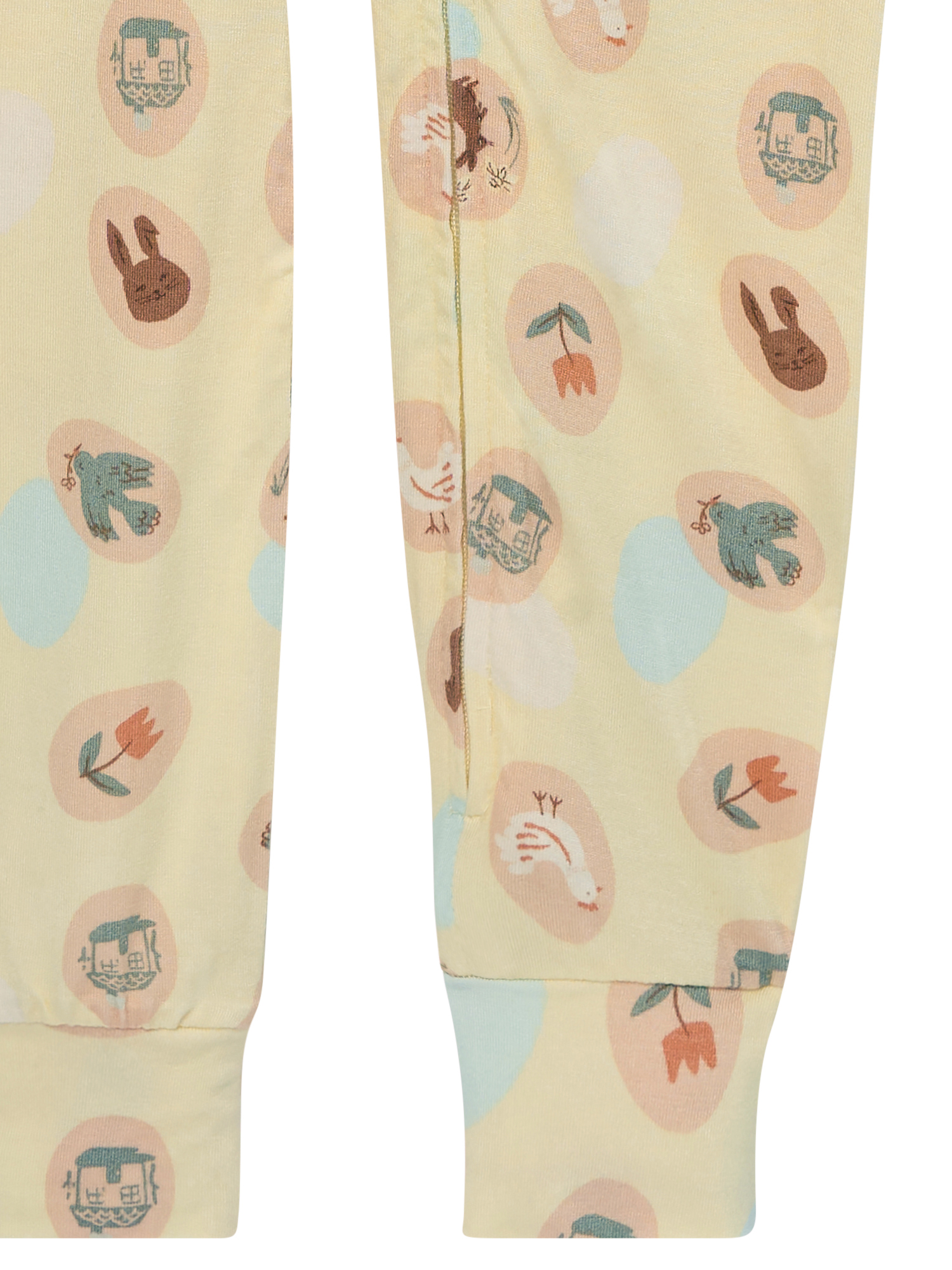 Modern Moments by Gerber Toddler Neutral Super Soft Easter One-Piece Pajama, Sizes 12M-5T