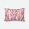 thumbnail image 2 of Loloi 1'1" x 1'9" Oreiller en Duvet de Coton en Rouge, 2 of 2