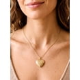 thumbnail image 3 of U7 Heart Shaped Gold Plated Pendant Photo Locket Necklace for Women Daughter Mother's Day Valentine Personalized Memorial Gift Custom Love Heart Necklaces, 3 of 9