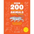 thumbnail image 2 of Pre-Owned Draw 200 Animals: The Step-By-Step Way to Draw Horses, Cats, Dogs, Birds, Fish, and Many More Creatures, (Paperback), 2 of 2