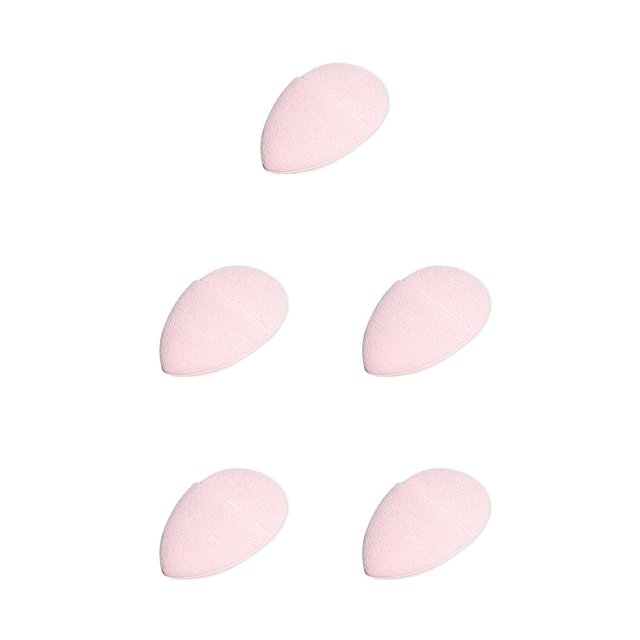 Jumpingount Wash Face Powder Puff Cómoda base en forma de gota de agua Eliminación de cosméticos Esponja Limpieza facial portátil para damas Type2 NO2 Jumpingount CBP214817