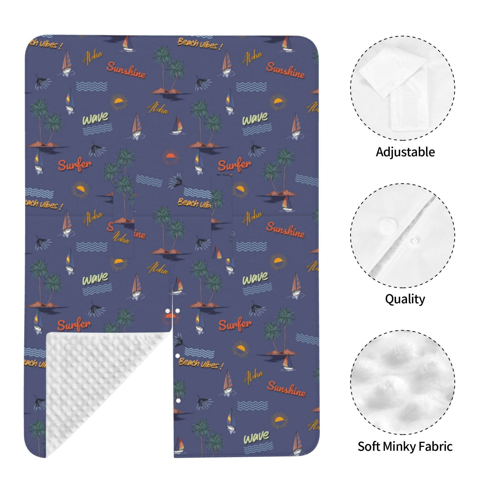 Car Seat Cover Baby - Summer beach island Breathable Infant Car Seat Cover for Baby Carseat, Lightweight Comfort Baby Essentials Must Haves Newborn Stuff for Girl Boy