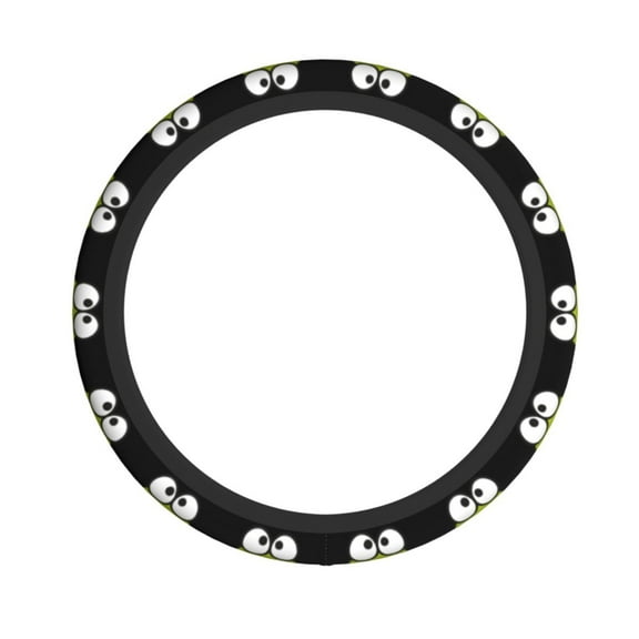 Keroppi Steering Wheel Cover Anti-Slip Universal Car Accessories 15 inch Steering Wheel Protector Fit Auto SUV Sedan Vans Trucks