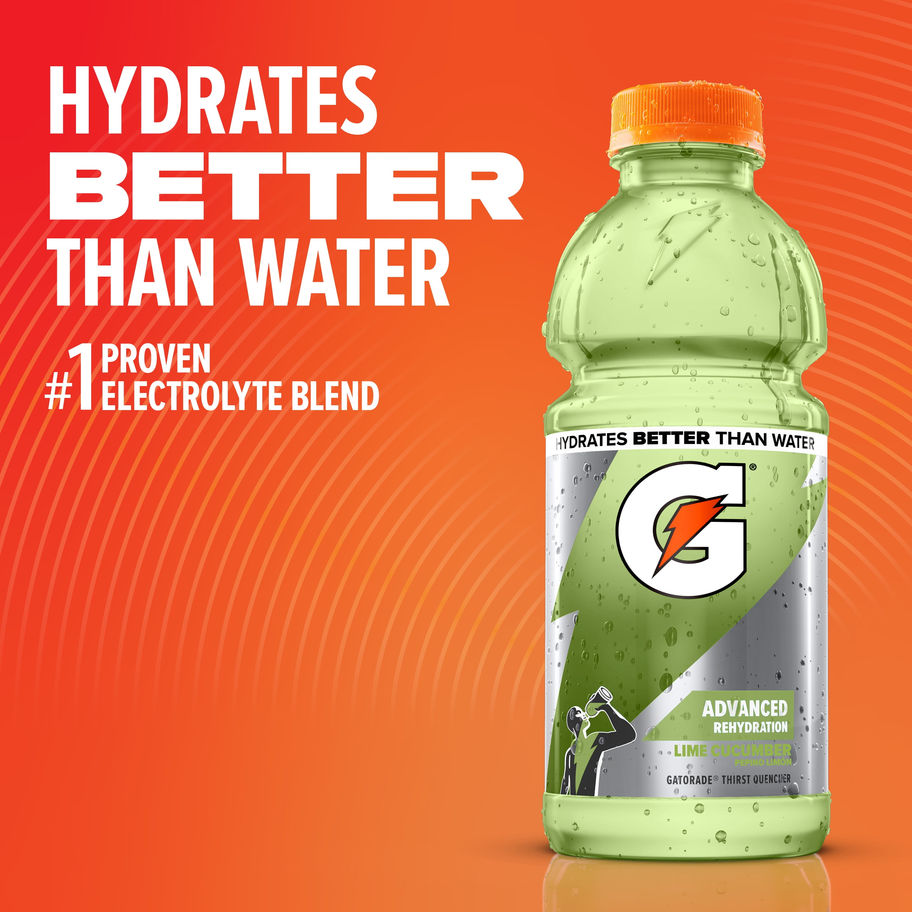 Gatorade Thirst Quencher Lime Cucumber Sports Drink, 28 fl oz