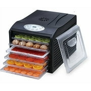 Samson "Silent" 6 Tray Dehydrator with Digital Controls Quiet and Convenient