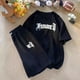 thumbnail image 5 of Chándal informal de moda de gran tamaño de verano, traje holgado para correr con diseño de gofre, conjunto de 2 piezas de camiseta holgada de manga corta y pantalones cortos deportivos para hombre, 5 of 5