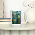 thumbnail image 3 of 15 fl oz Ceramic Mug, Kona, Hawaii, Seahorses, Dishwasher & Microwave Safe, 3 of 5