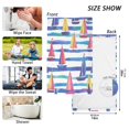 thumbnail image 6 of Yayeee 2 Pack Hand Towels for Bathroom 100% Cotton 16" x 28" Soft Absorbent Kitchen Towel, Blue Hand Drawn Sailboats, 6 of 7