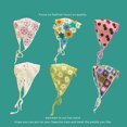 thumbnail image 3 of Hair Bandanas Headbands for Women, Cute Crochet Hair Triangle Scarf, Boho Headband Knit Hair Bands Floral Head Wrap for Girls (#02), 3 of 5