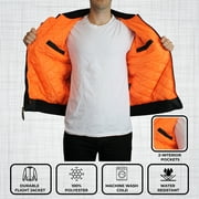 Mens Heavyweight MA-1 Bomber Flight Jacket (S-5XL)