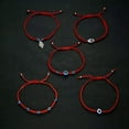 thumbnail image 7 of RSAMD Turkish Lucky Evil Eye Bracelets Women Handmade Braided Red Rope Jewelry Xmas-#4 Hand Lucky Evil Eye, 7 of 7