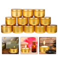 thumbnail image 4 of 12PCS Candle Tin Travel Tins  Metal Tins Candle Containers Candle Jars 50ml, 4 of 6