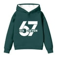 thumbnail image 6 of Boys Girls Six Seven Meme Funny 67 Hoodies Long Sleeve Relax Fit Number Print Hooded Sweatshirts Casual Pullover Tops, 6 of 6