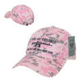thumbnail image 4 of RapDom Outlaw Graphic Relaxed Mens Cap [Pink Digital - Adjustable], 4 of 4