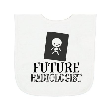 Inktastic Future Radiologist Rad Tech Baby Terry Cloth Bib