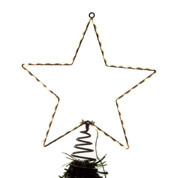 Kurt Adler 13-Inch Metal Lighted LED Star Treetop