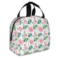 thumbnail image 2 of Easygdp Lotus Flower Bolsa Térmica Premium - Tela Oxford Impermeable, Gran Capacidad, Bolsillo Frontal, Unisex para Trabajo, Escuela, Actividades al Aire Libre y Picnics, 2 of 8