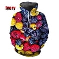 thumbnail image 3 of Sudadera con capucha de frutas tropicales y limón para hombre, sudadera con estampado 3D de aguacate y kiwi, ropa para mujer, sudaderas con capucha de moda Harajuku y2k, 3 of 5