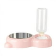 thumbnail image 3 of Bol pour Chat en Acier Inoxydable, Bol Multifonction pour Chien et Chat avec Bouteille d'Eau, 3 of 8