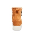 thumbnail image 5 of STEVEN by Steve Madden Bamby Camel Fur Lined Fashion Wedge Sneaker Ankle Bootie (Camel, 5.5), 5 of 5