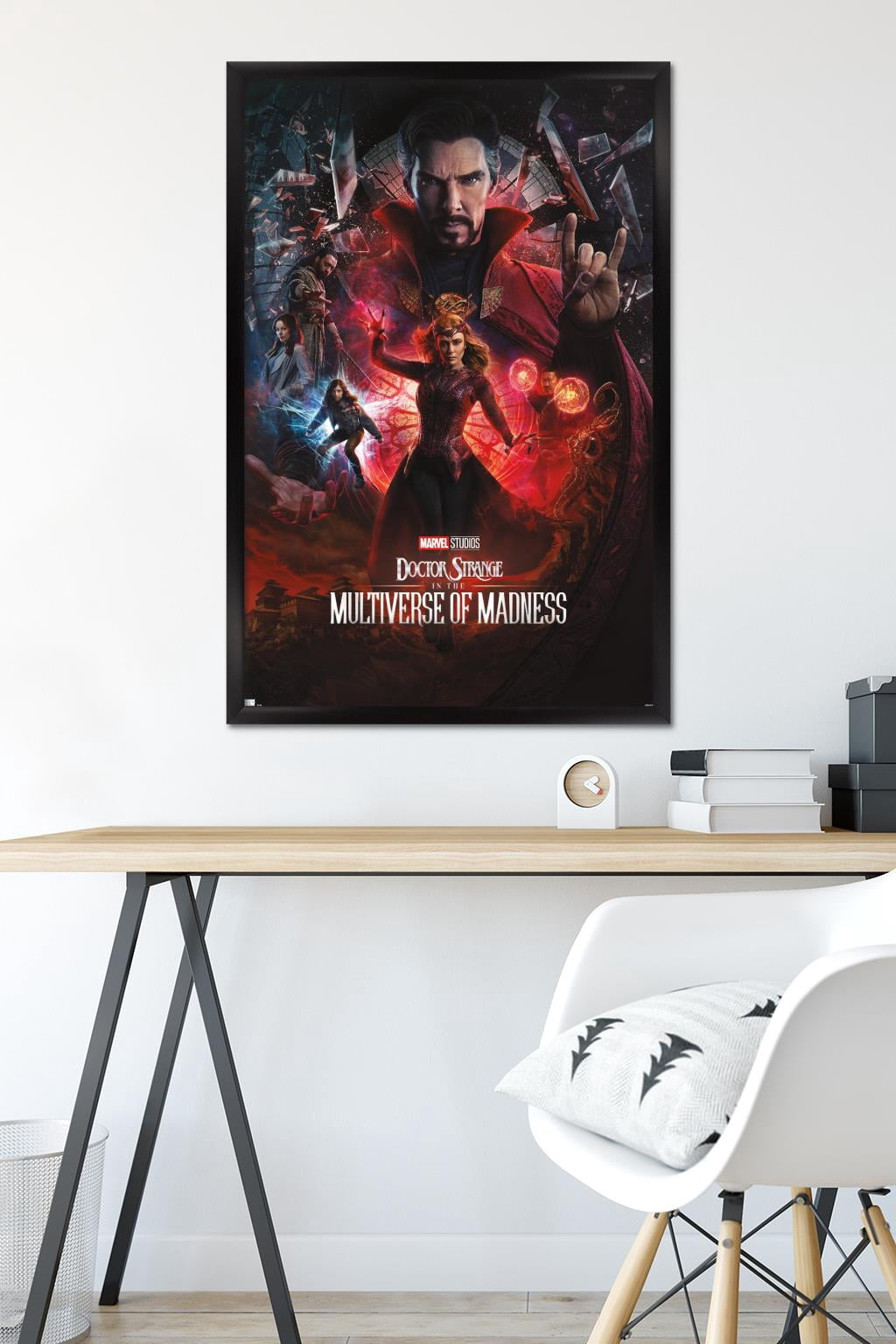 Marvel Doctor Strange in the Multiverse of Madness - One Sheet Variant Wall Poster, 22.375" x 34" Framed
